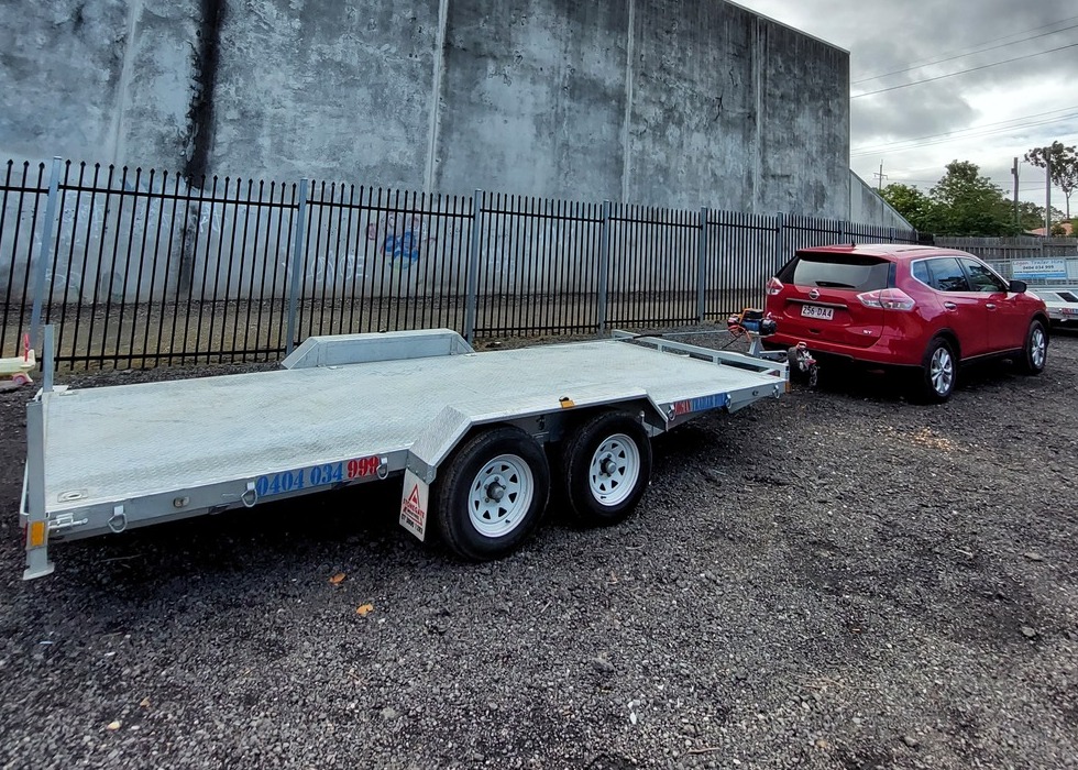 Car Trailer 3 Ton ATM Logan Trailer Hire Cage Trailers, Car