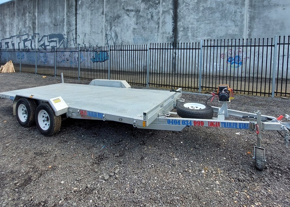 Car Trailer 3 Ton ATM Logan Trailer Hire Cage Trailers, Car